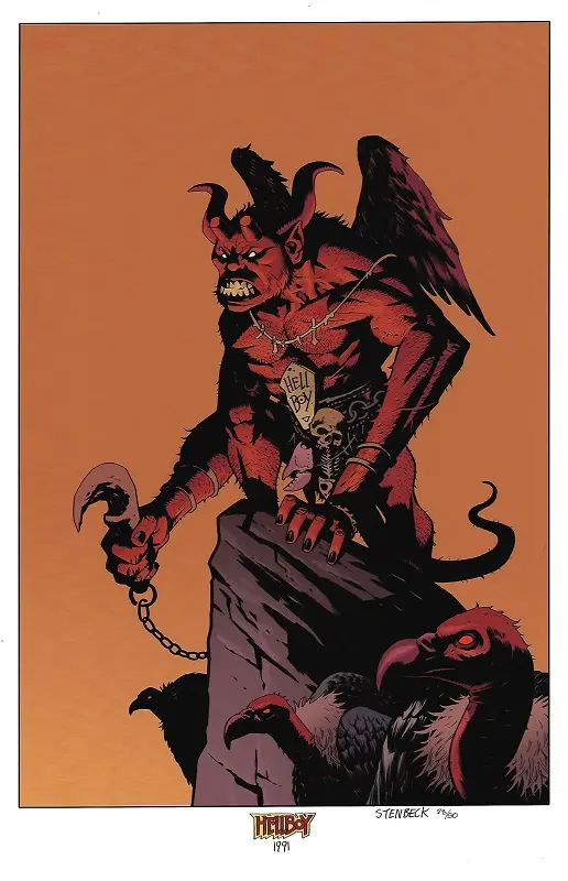 HELLBOY '91 Exclusive Print